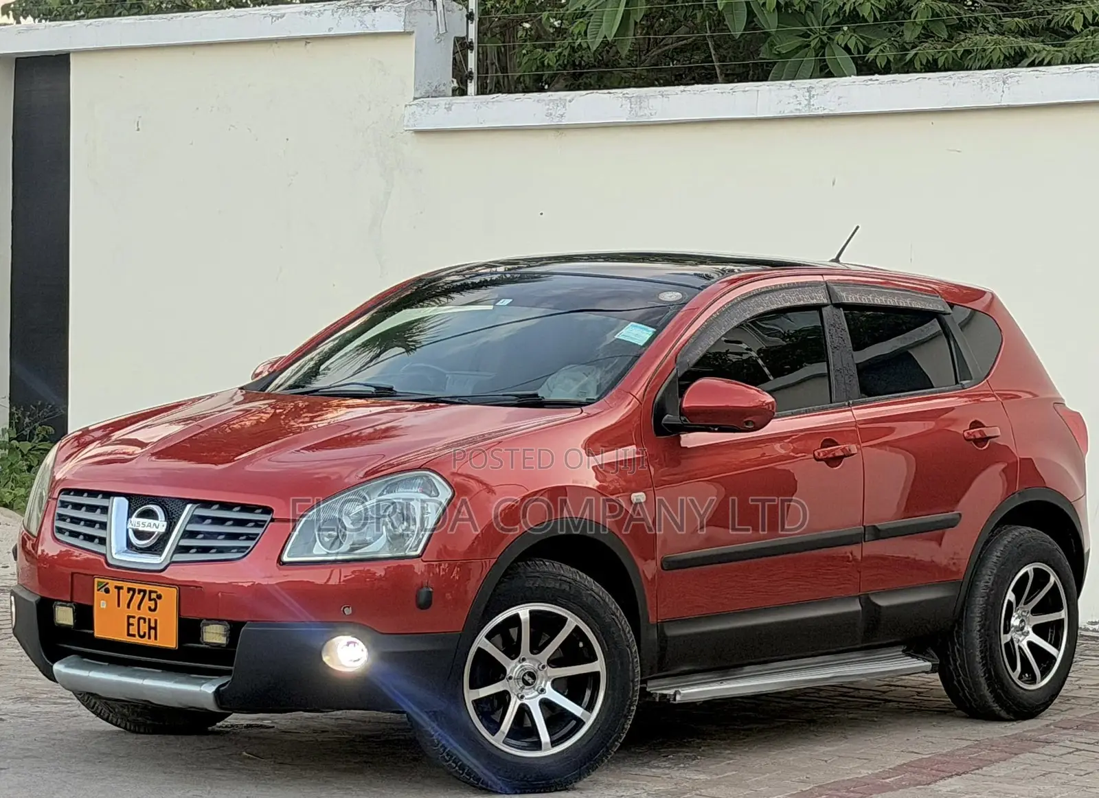 Nissan Dualis 2008 Red