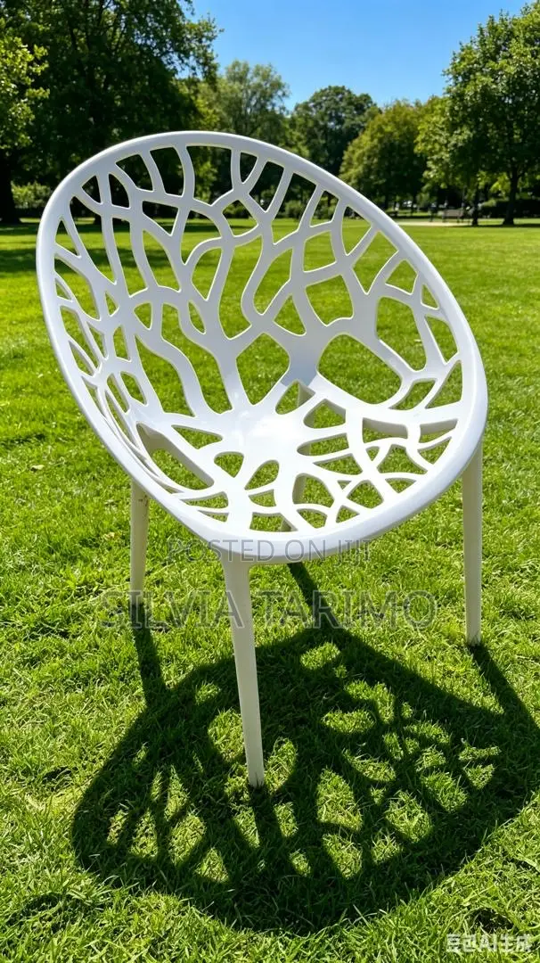 Modern Designer Plastic Chair – Stylish Indoor Outdoor Chair