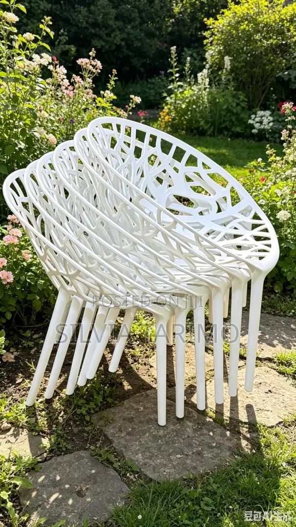 Modern Designer Plastic Chair – Stylish Indoor Outdoor Chair