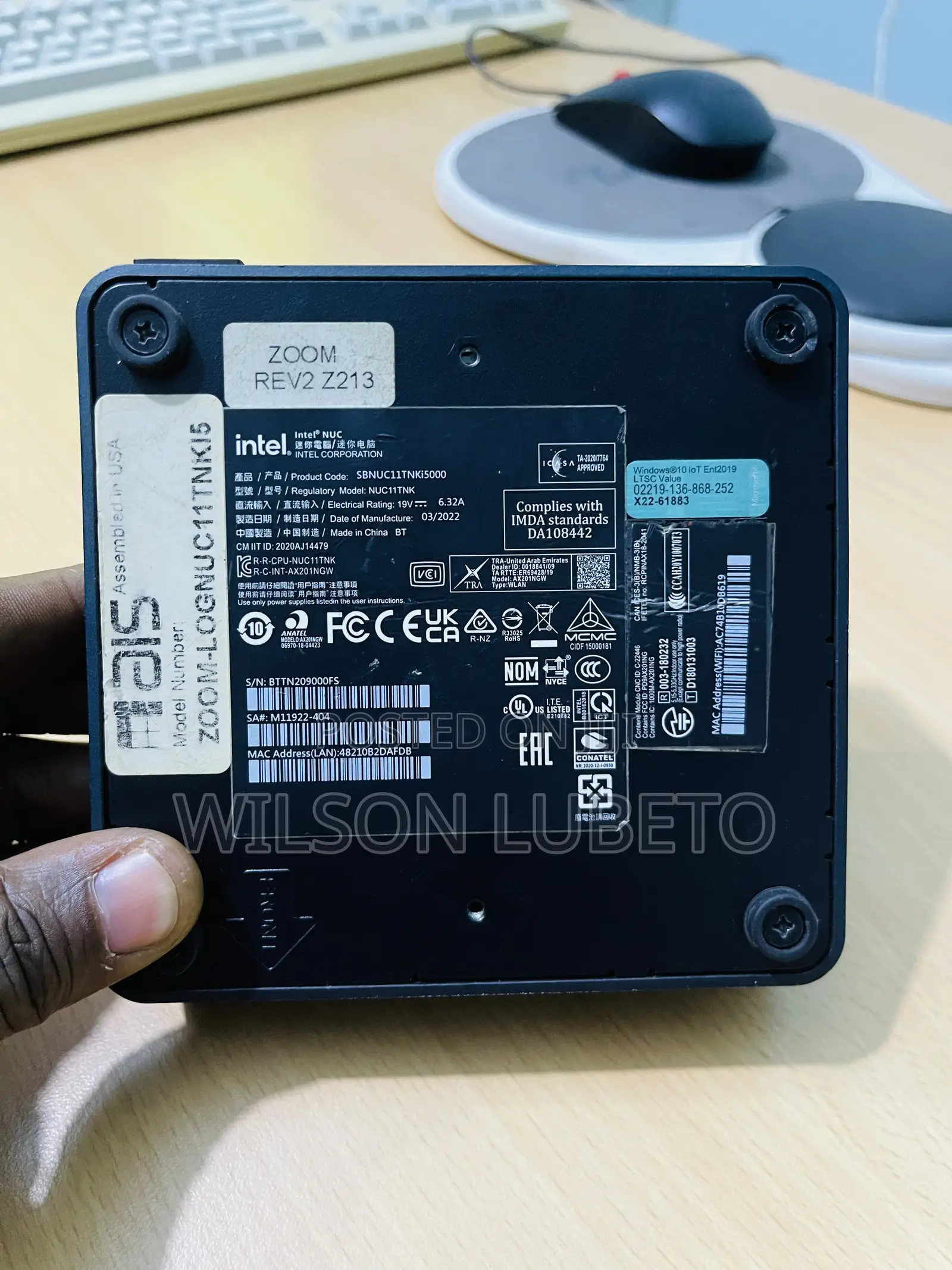 Desktop Computer 16GB Intel Core i5 SSD 512GB