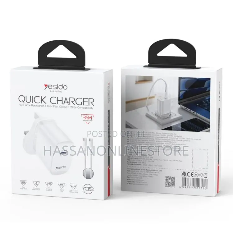 Yesido Yc153 Pd35w Usb-C