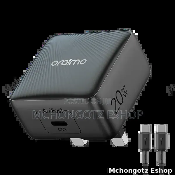 Oraimo Powercube 20 Chic 20w Gan Fast Charger (Ocw-5201u, Type-C)