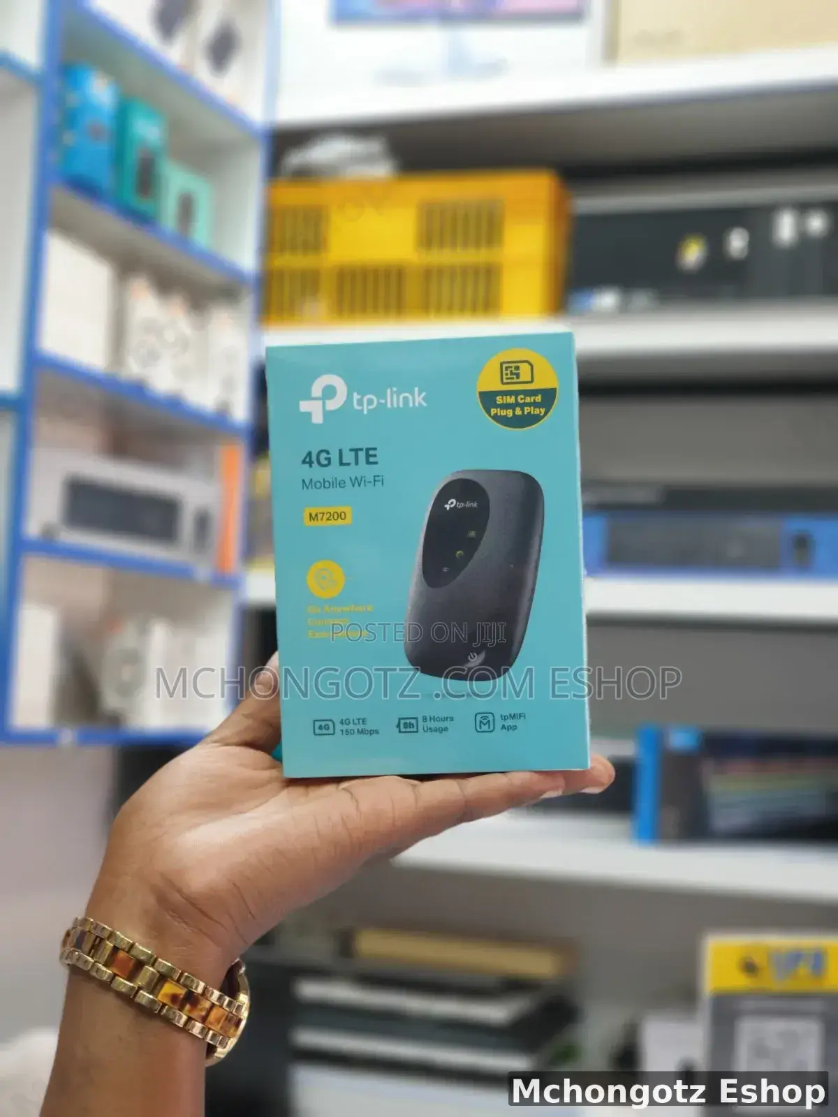 Tp-Link 4g Lte Mobile Wifi Router (M7200, 150mbps, Portable Mifi)