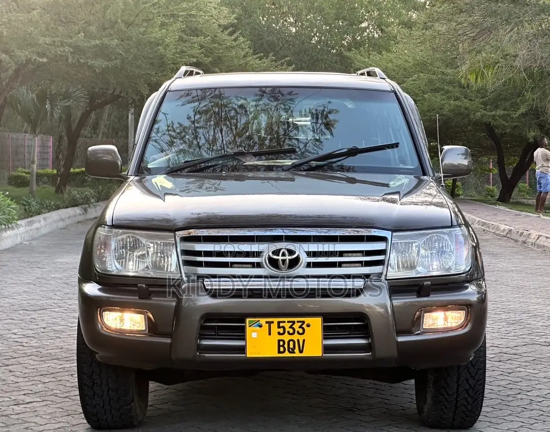 Toyota Land Cruiser 2001 Gray