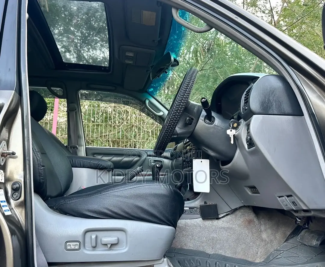 Toyota Land Cruiser 2001 Gray