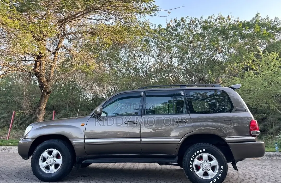 Toyota Land Cruiser 2001 Gray