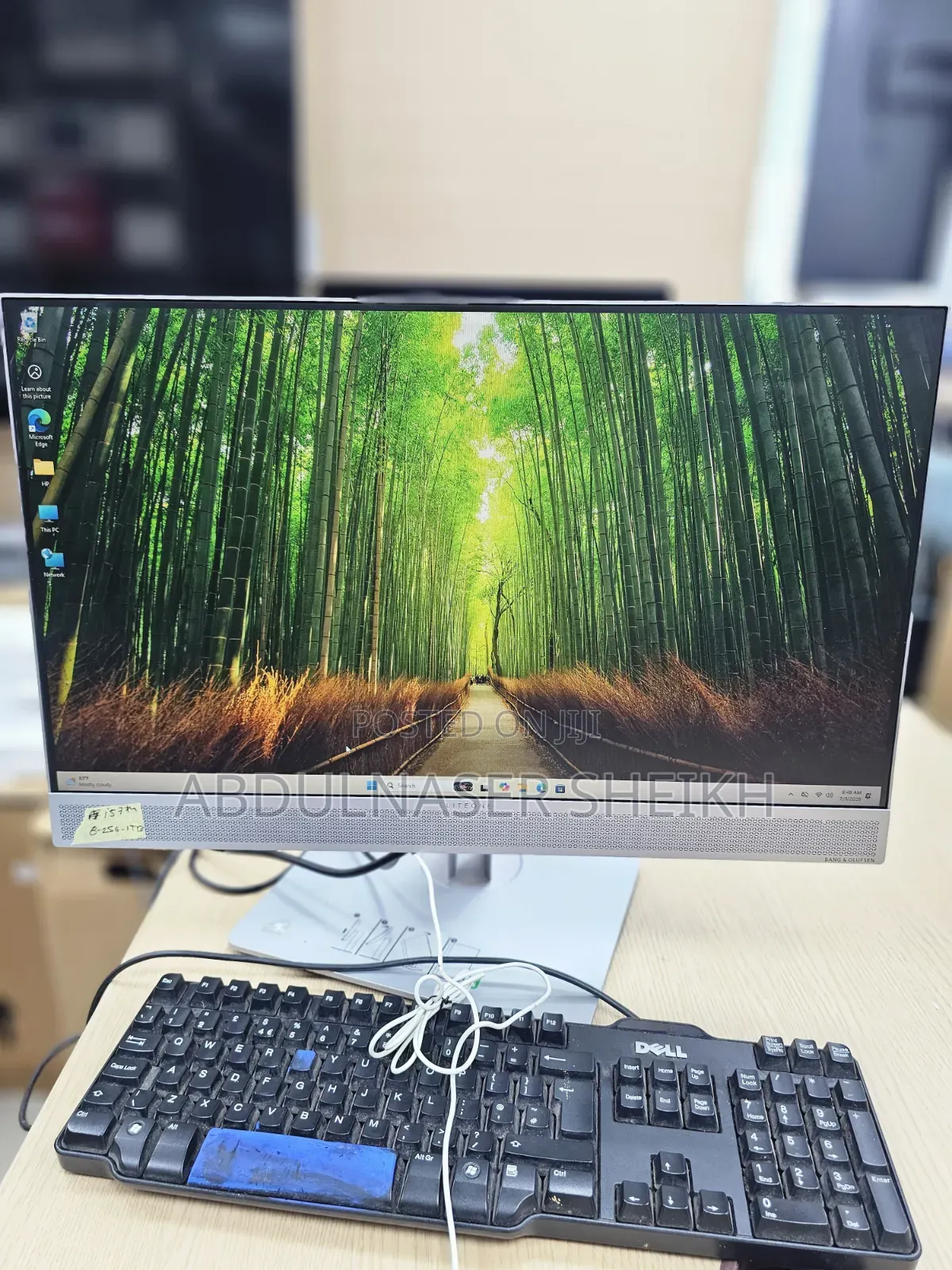 Desktop Computer HP EliteOne 800 G3 8GB Intel Core i5 SSD 256GB