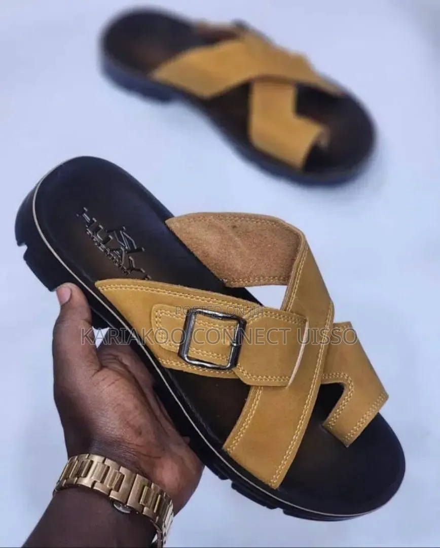 Sandals Za Kisasa Ngozi
