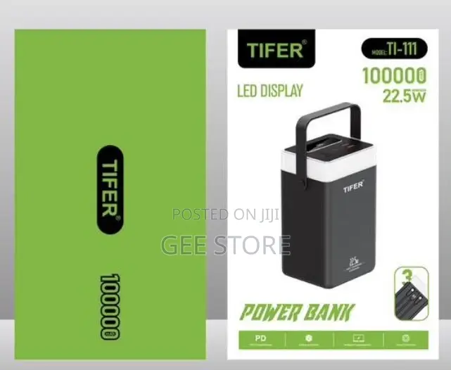 Tifer Led Display Powerbank