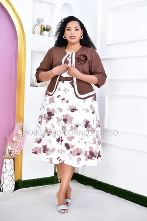  Dress Za Kike Soft Quality  