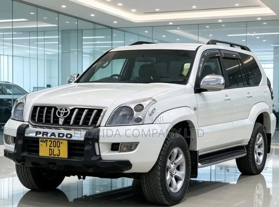 Toyota Land Cruiser Prado 2007 White