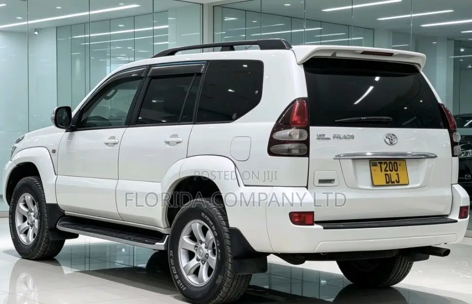 Toyota Land Cruiser Prado 2007 White