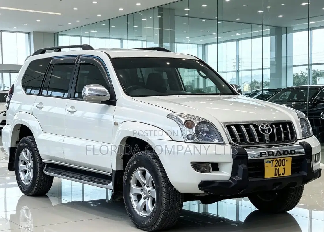 Toyota Land Cruiser Prado 2007 White