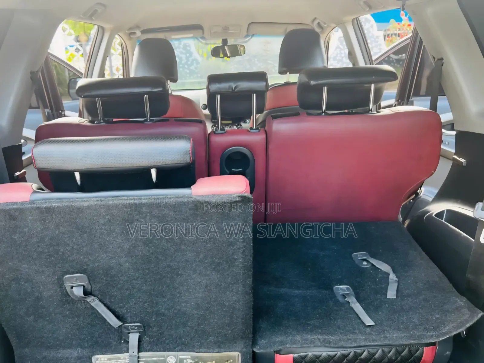 Toyota Vanguard 2011 Burgundy