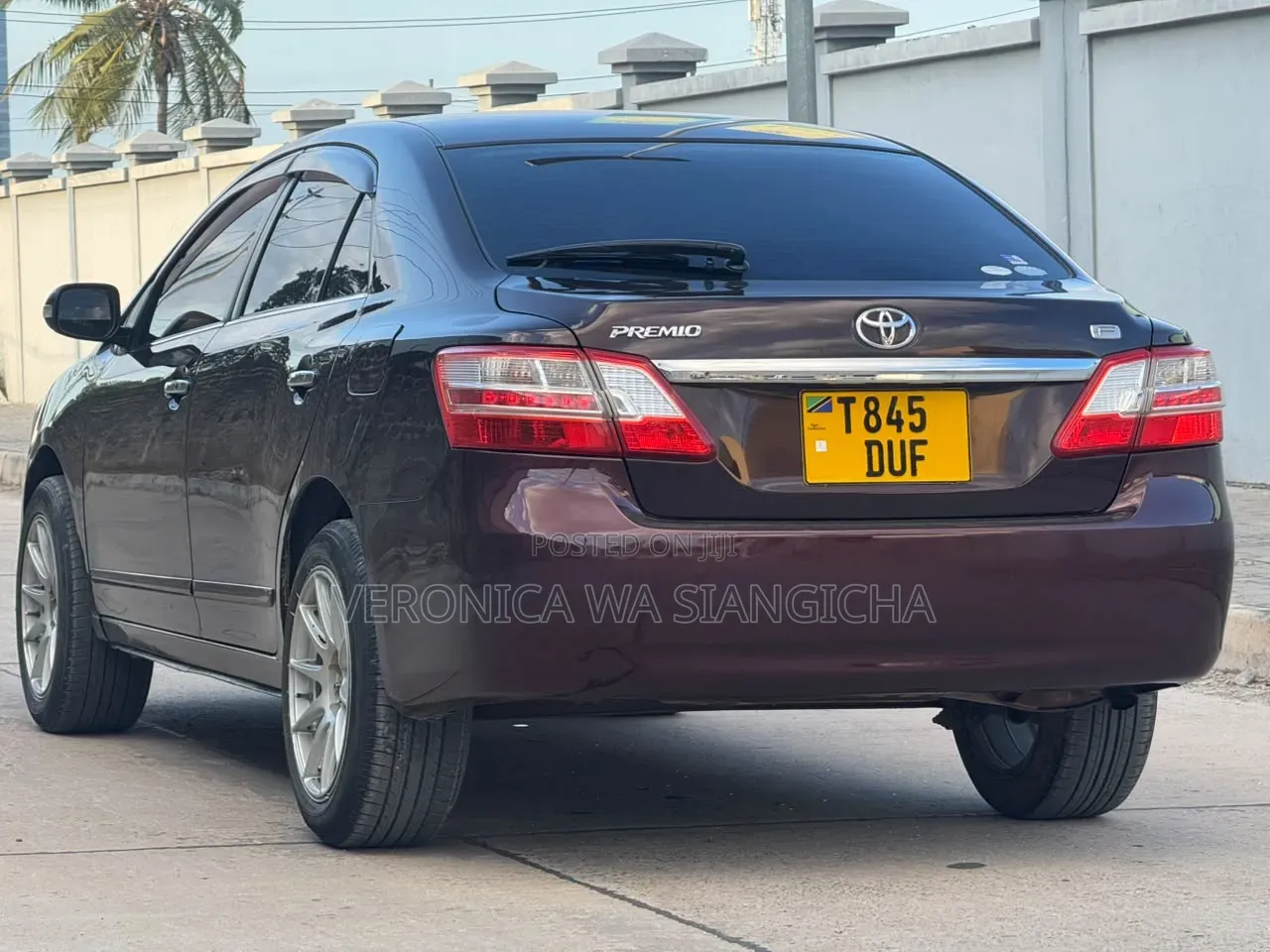 Toyota Premio 2008 Maroon