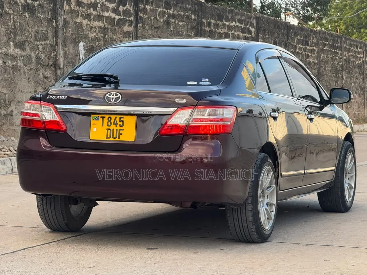 Toyota Premio 2008 Maroon