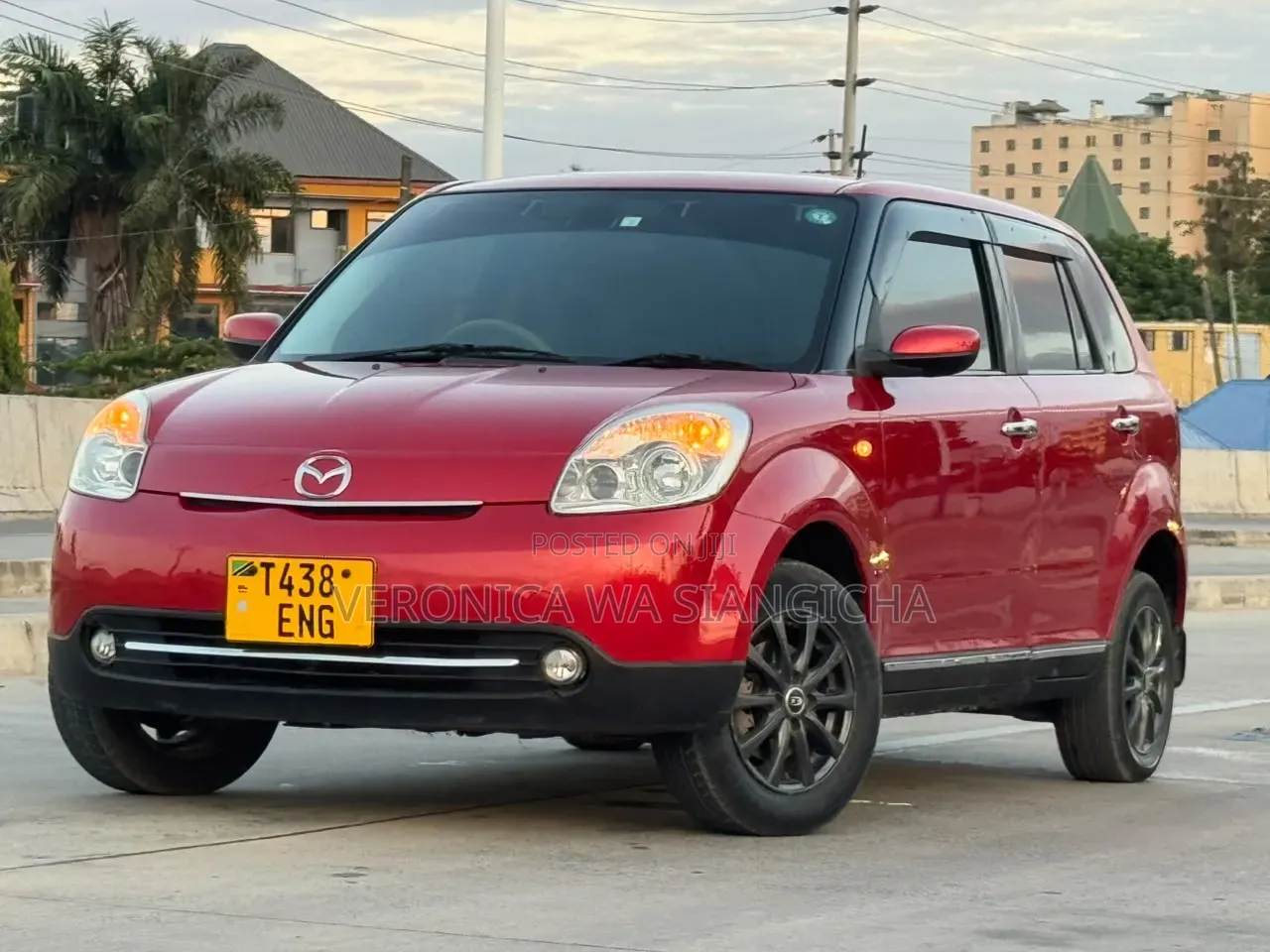 Mazda Verisa 2010 Maroon