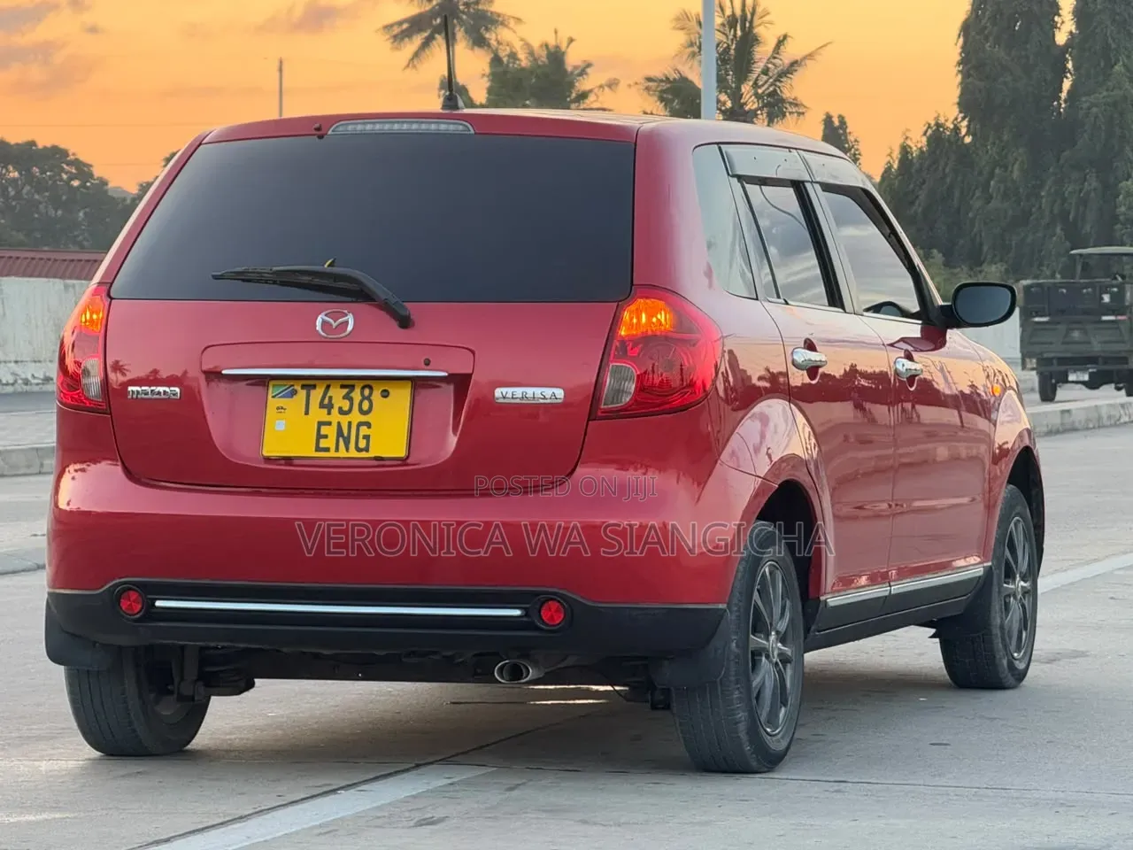 Mazda Verisa 2010 Maroon