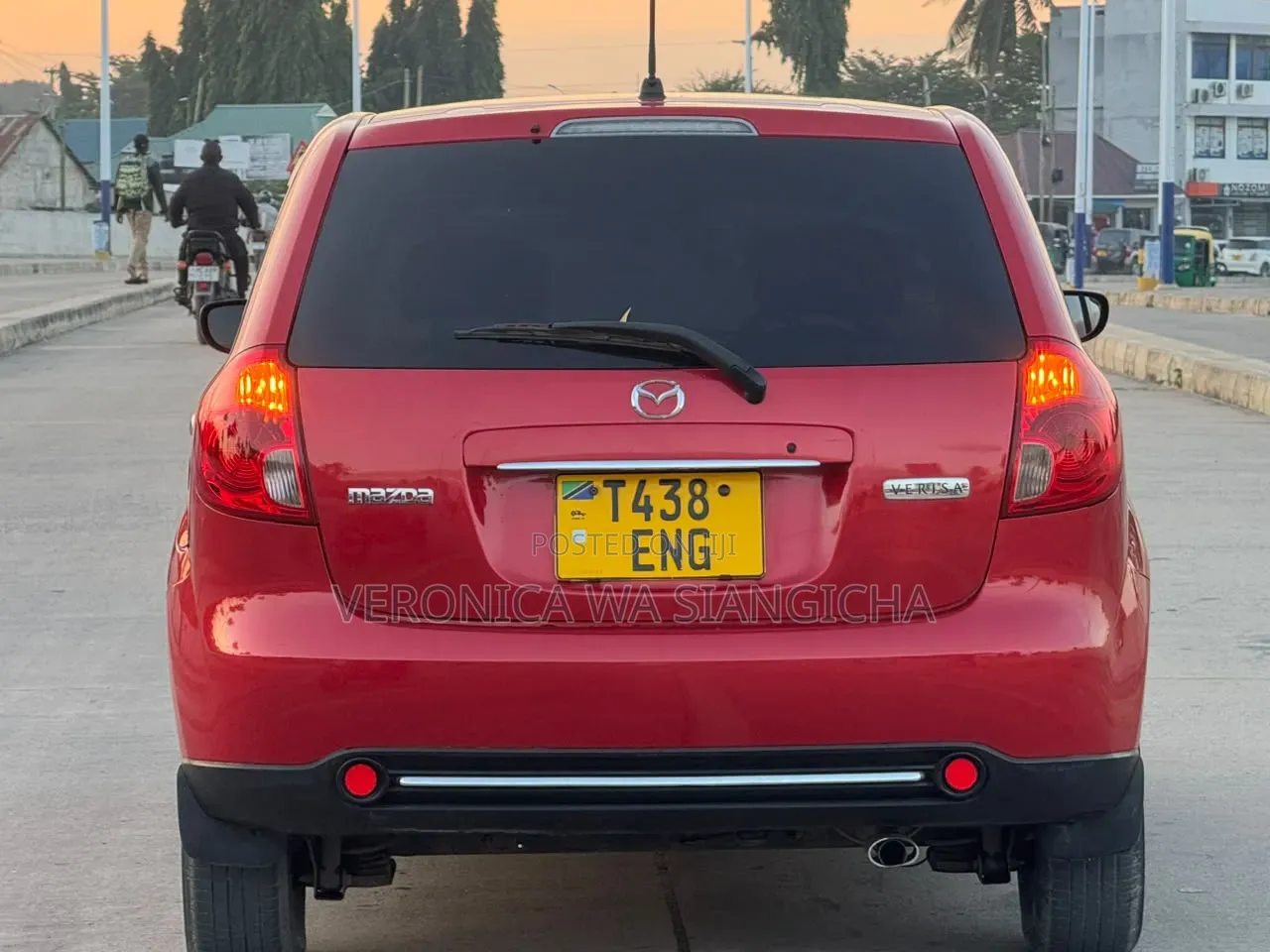 Mazda Verisa 2010 Maroon