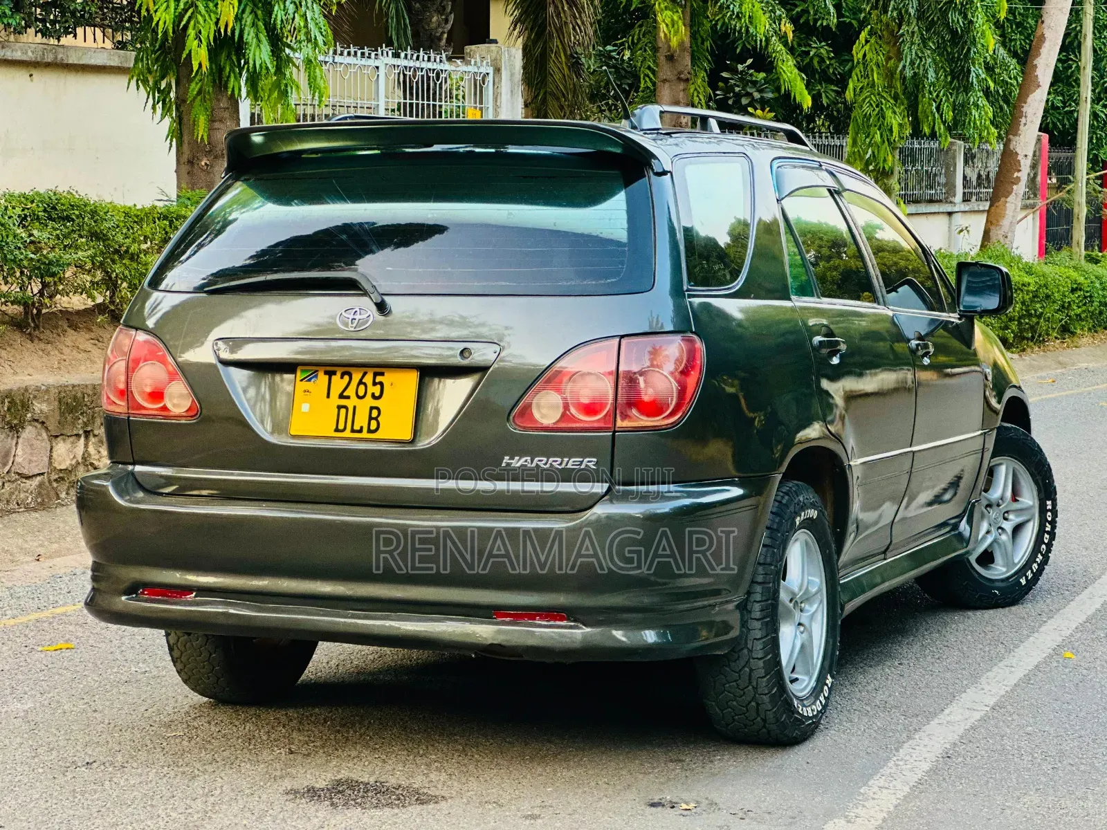 Toyota Harrier 2002 Gray
