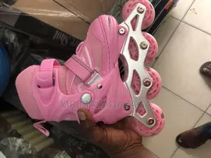 Kids Pink Skate Roller -
