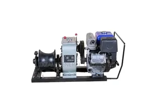 Diesel Winch 5t Complete With 10mmx200m Wire Rope