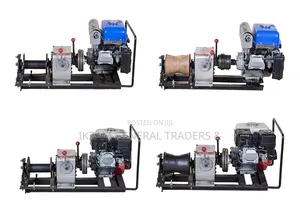 Diesel Winch 5t Complete With 10mmx200m Wire Rope