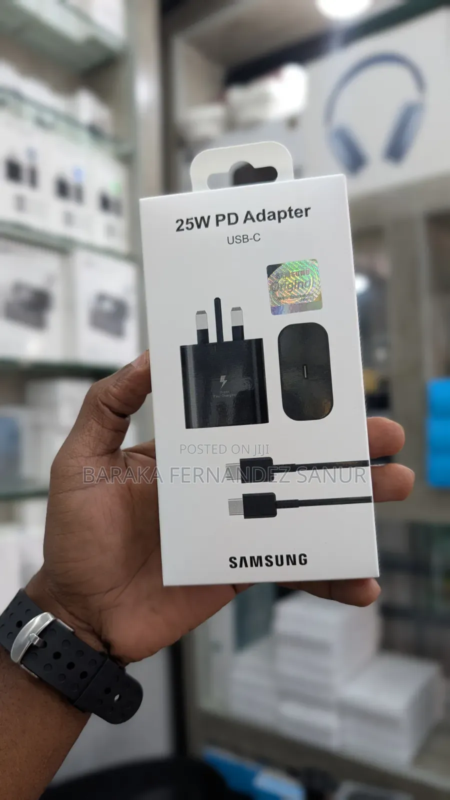 Samsung Original 25w Pd Adapter + Usb-C Cable