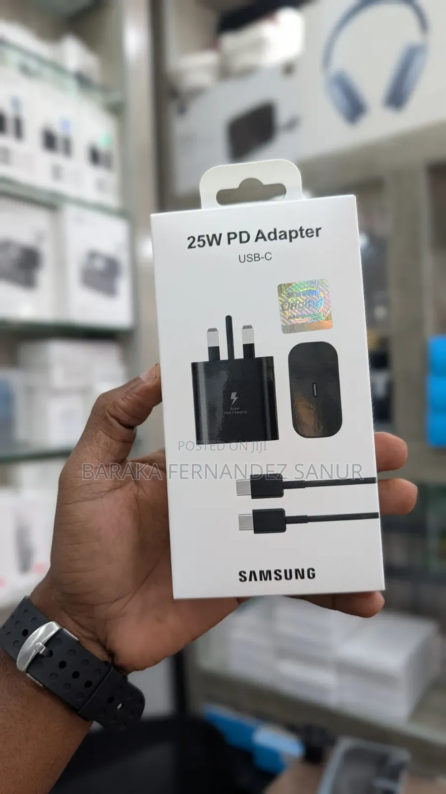 Samsung Original 25w Pd Adapter + Usb-C Cable