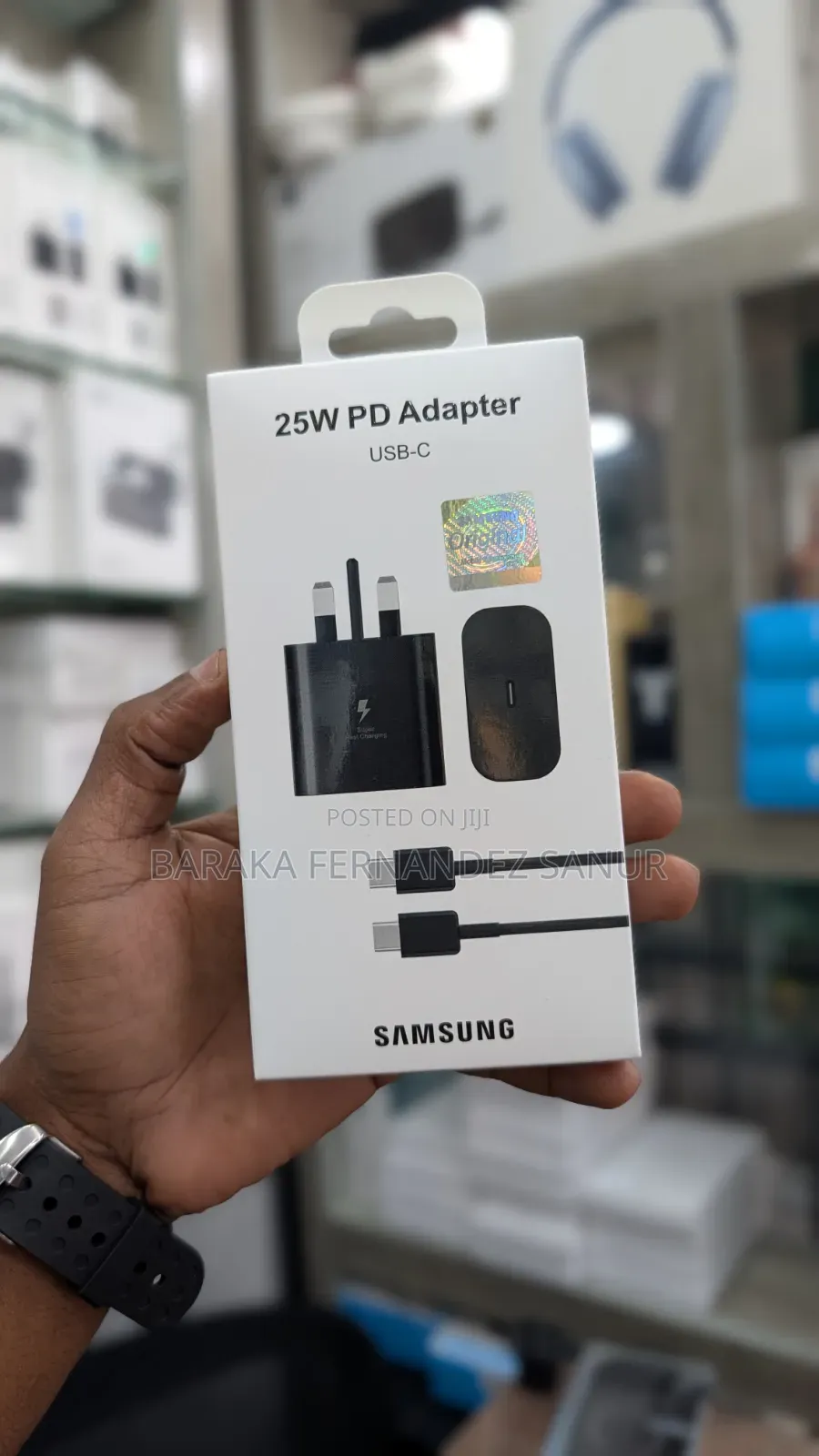 Samsung Original 25w Pd Adapter + Usb-C Cable