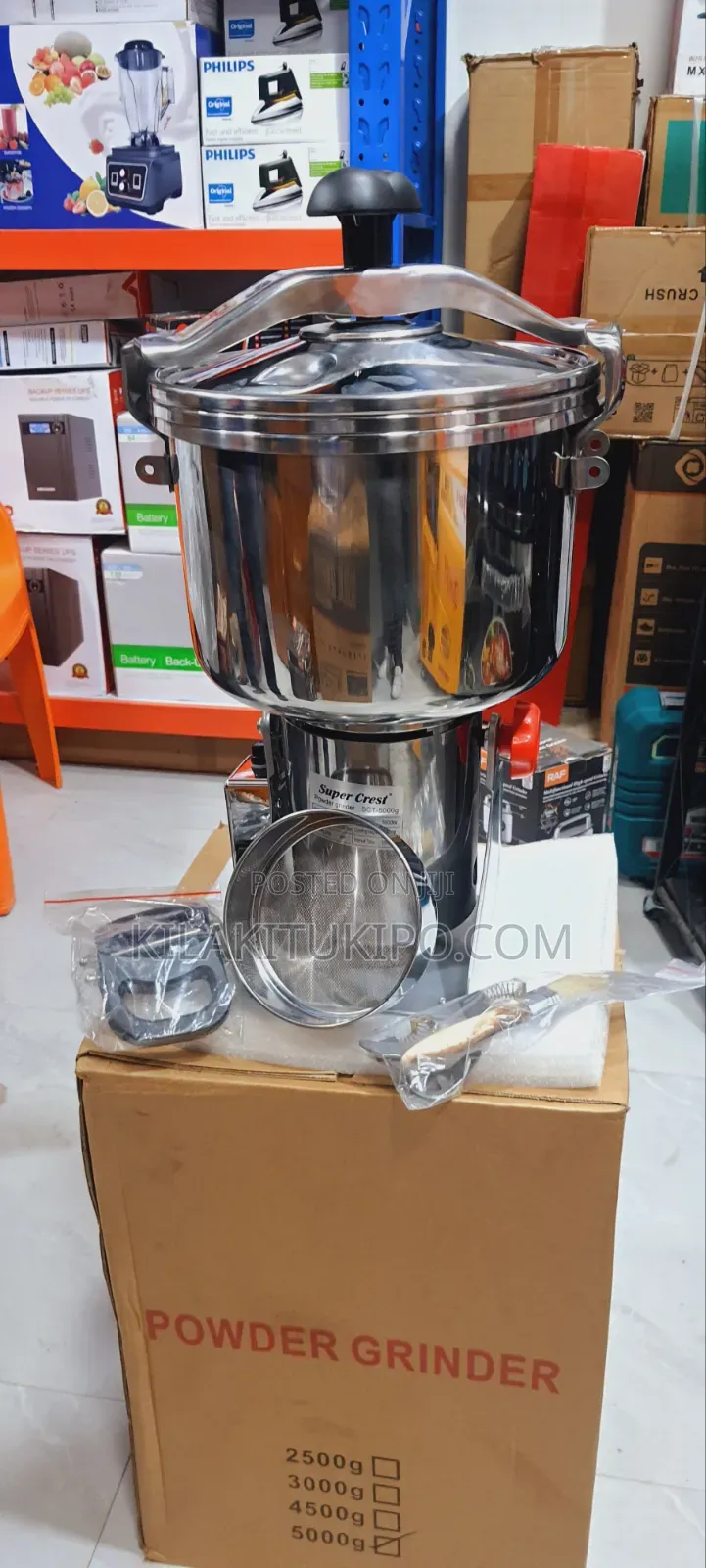 Super Crest Power Grinder 5000g/5kg.