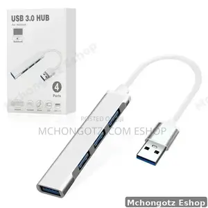 Usb 3.0 4-Port Usb Hub Splitter Adapter (Otg)