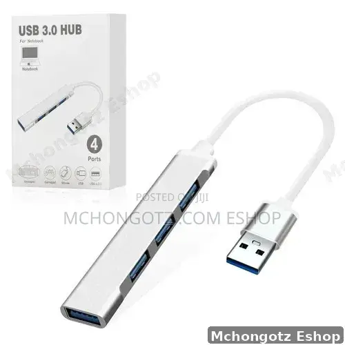 Usb 3.0 4-Port Usb Hub Splitter Adapter (Otg)