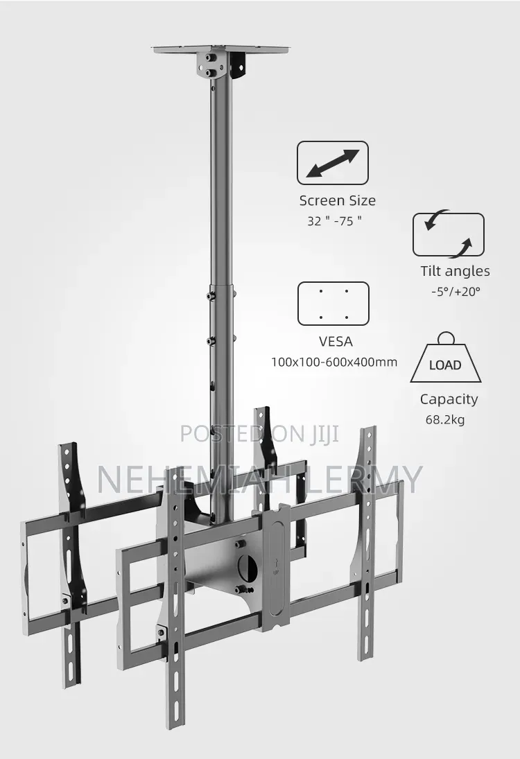 Double Ceiling Mount Tv Baracket.
