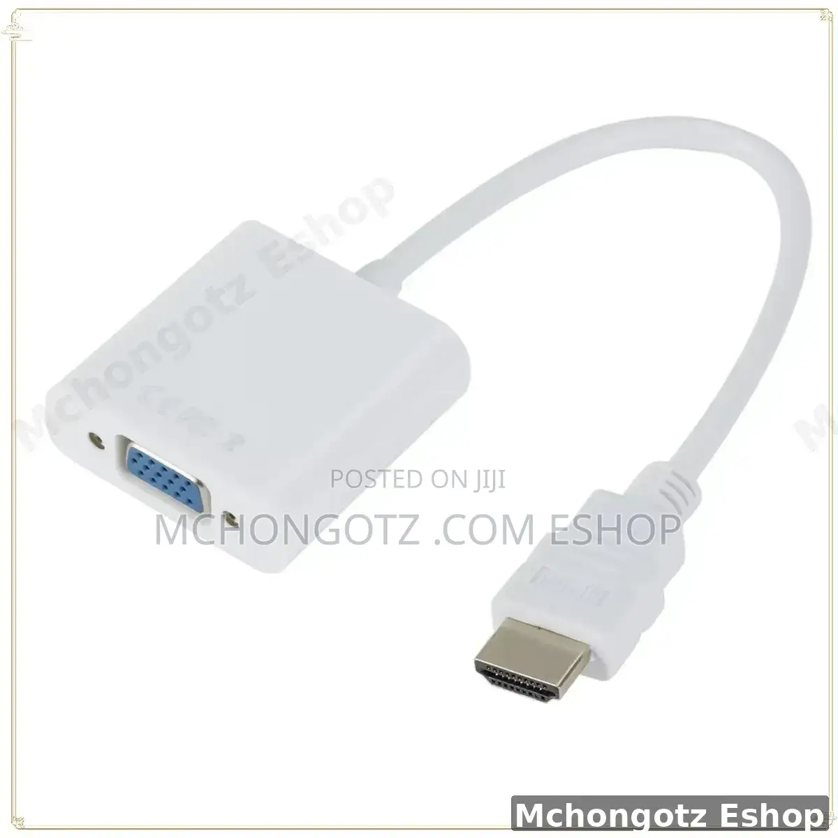 Hdmi to Vga Adapter Cable (1080p Video Converter)