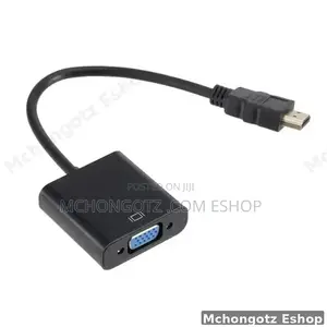 Hdmi to Vga Adapter Cable (1080p Video Converter)