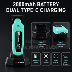 I Pro Professional Hair Trimmer 8000rpm- Adjustable Blade