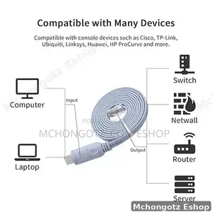 Usb to Rj45 Console Cable 3m | Network Configuration Cable