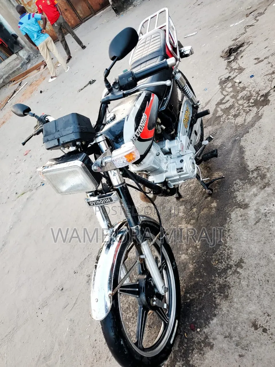 New Haojue VS125 2025 Black