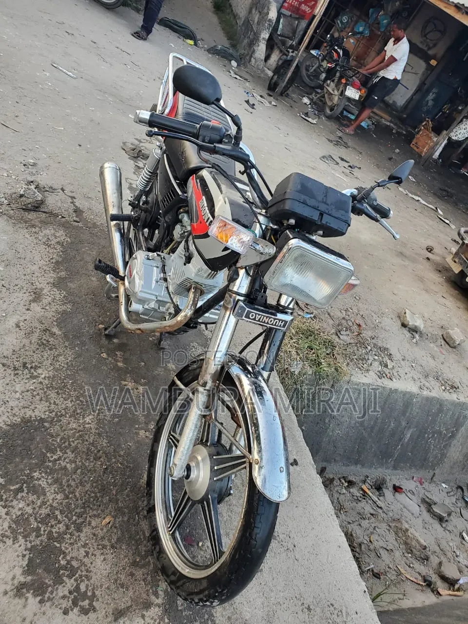 New Haojue VS125 2025 Black