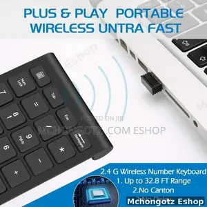 Mini Wireless Numeric Keypad Keyboard