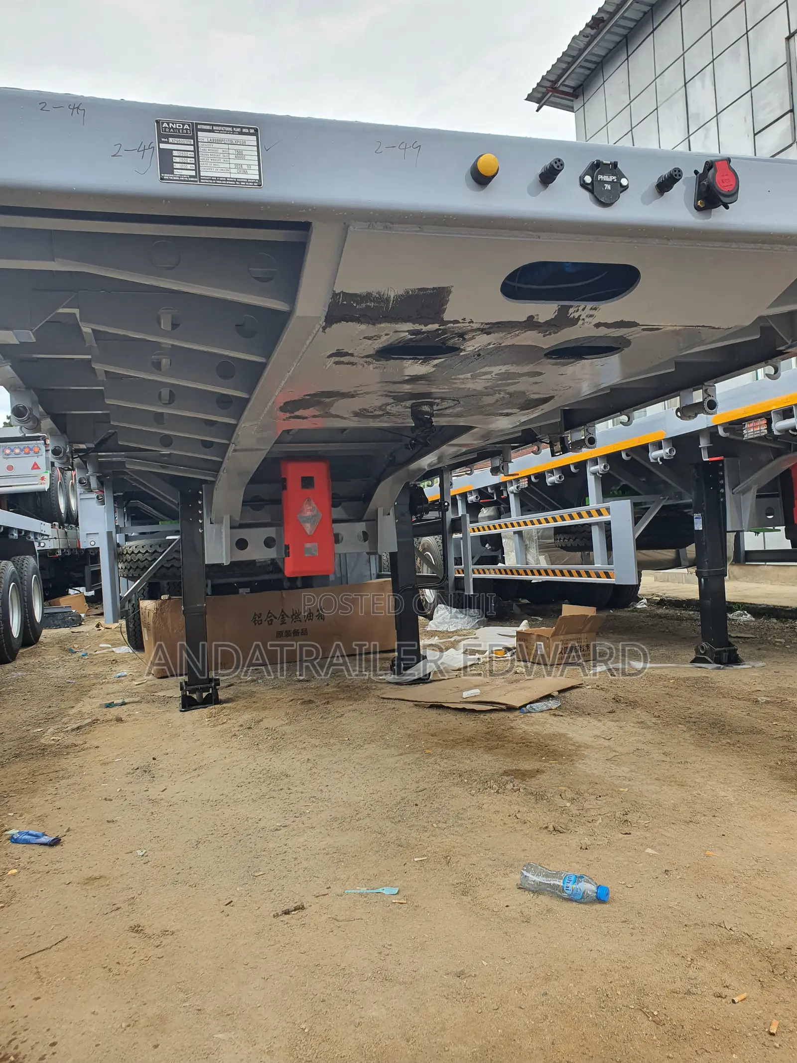 Flatbed Trailers With Airbag Sunspension