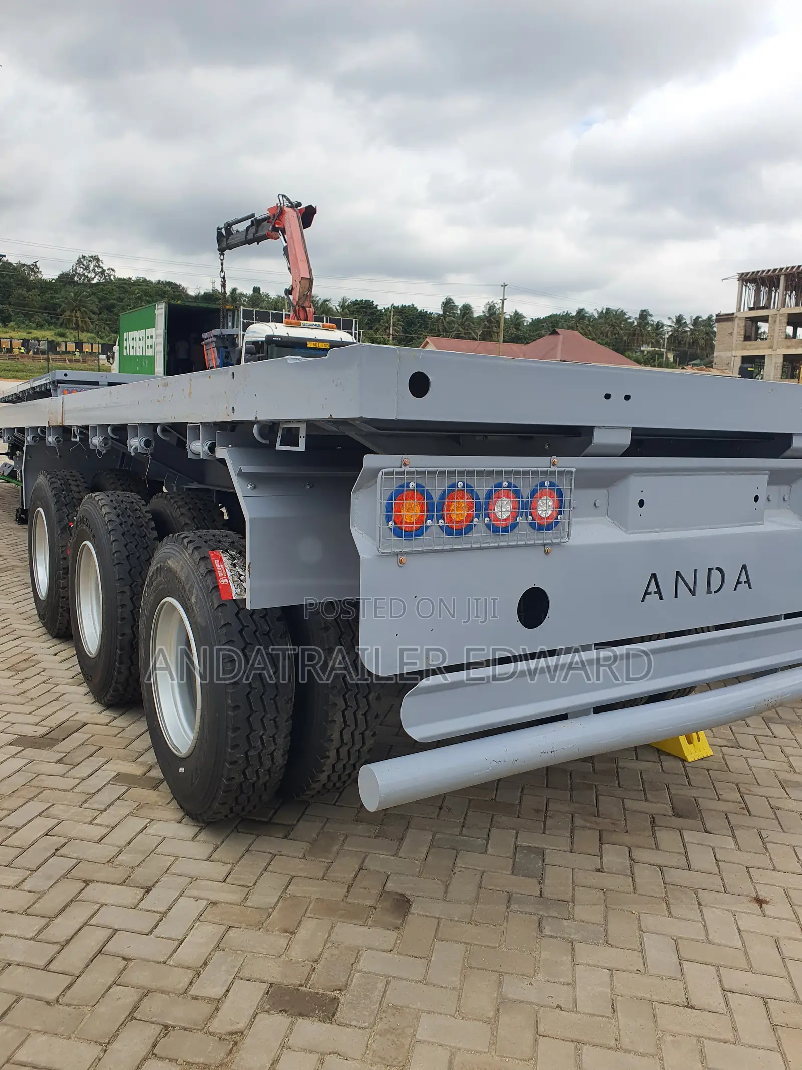 Flatbed Trailers With Airbag Sunspension