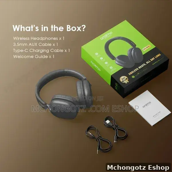 Oraimo Boompop Lite Wireless Headphones Ohp-317