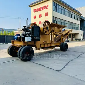 Jaw Crusher Plant Pe 400×600 100 Tons/Hour Conveyor, Excavator Feeder