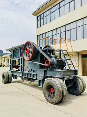 Jaw Crusher Plant Pe 400×600 100 Tons/Hour Conveyor, Excavator Feeder