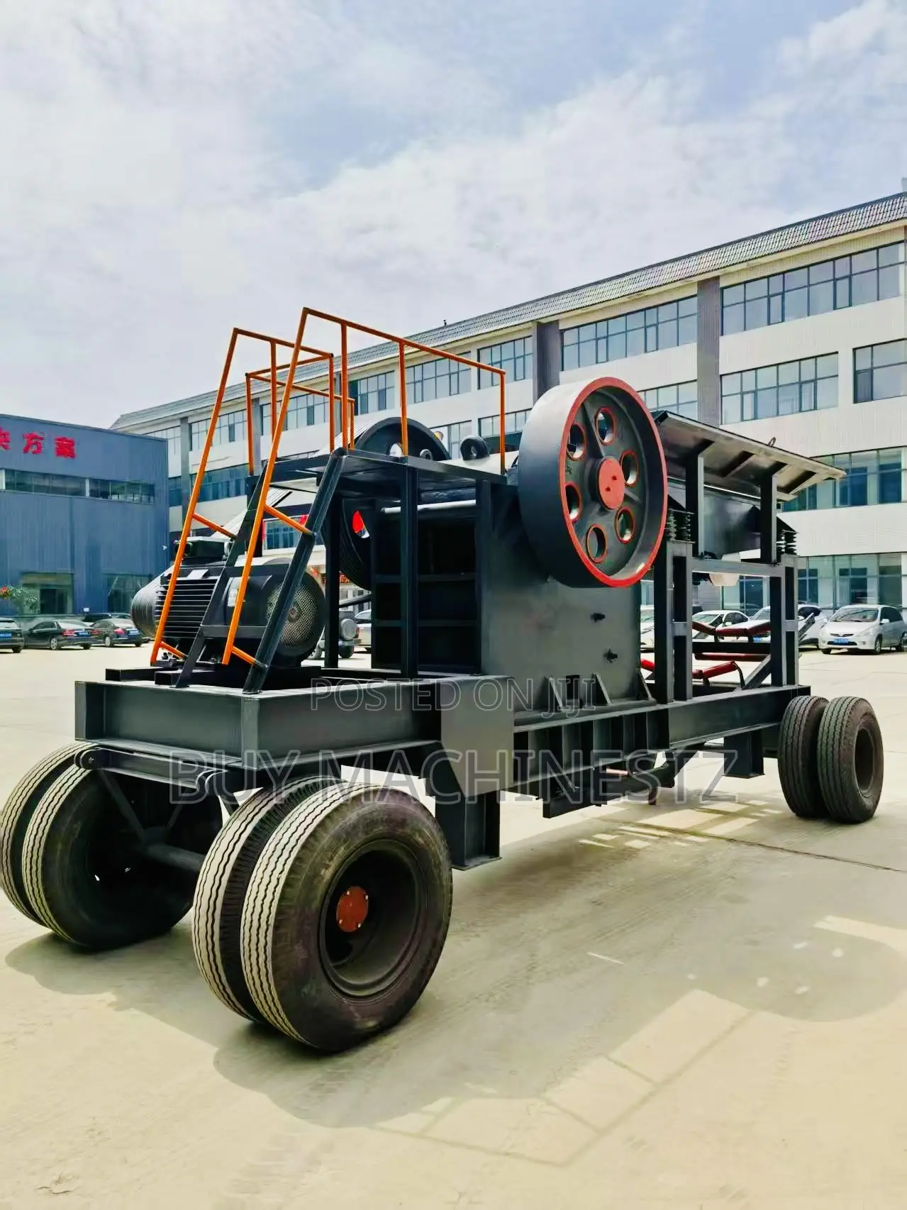 Jaw Crusher Plant Pe 400×600 100 Tons/Hour Conveyor, Excavator Feeder
