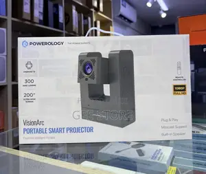 Powerology Vision Arc Portable Smart Projector