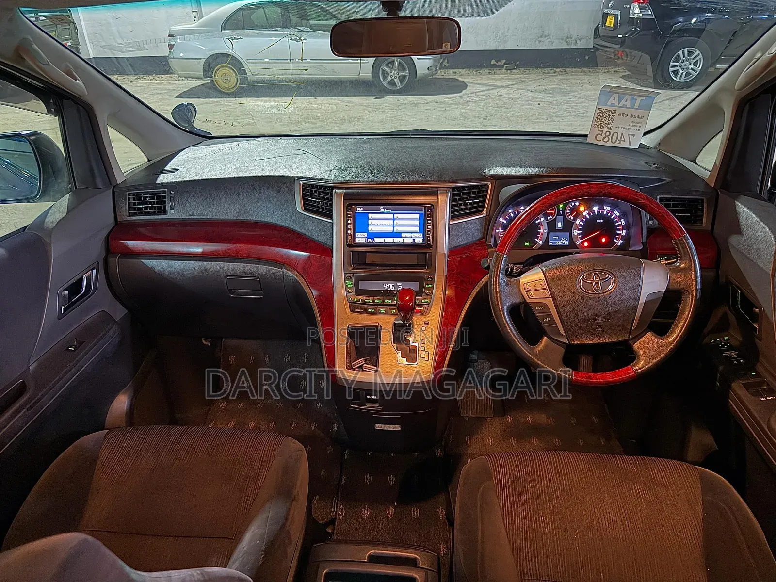 Toyota Alphard 2010 Blue