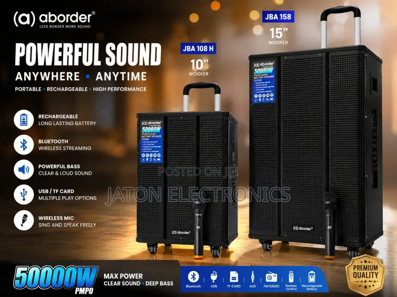 Aborder Speaker Jba 158 Inches 15